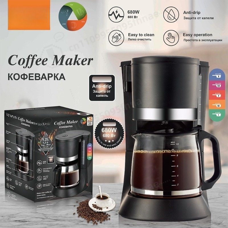 Home Office Moka - Drip Coffee Maker Small All In