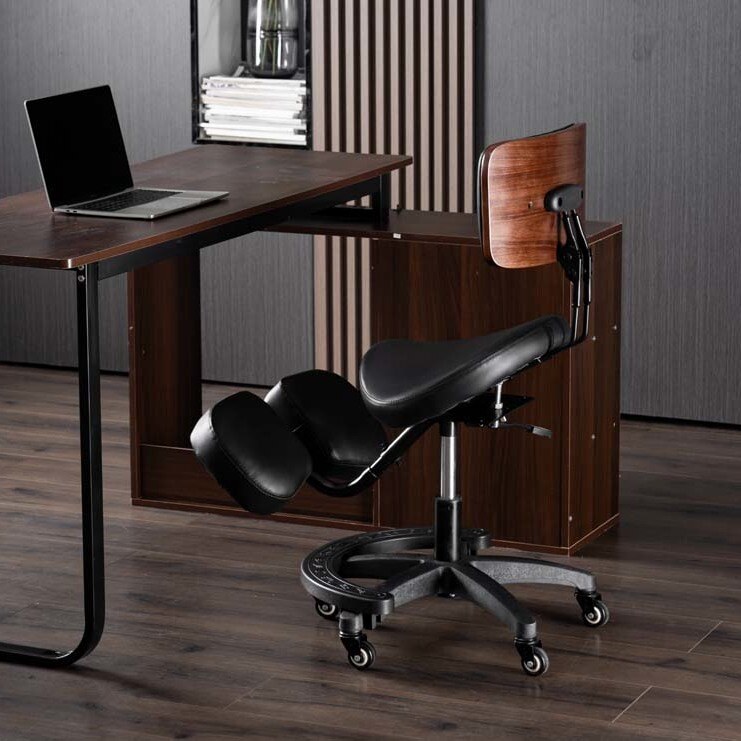Home Office Chair - Adjustable Ergonomic Kneeling Chair Posture Correction