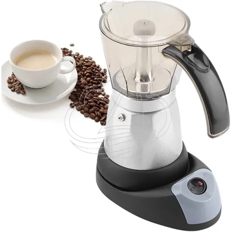 Electric Espresso Moka Pot Det - Home Office Moka ulasan dan harga