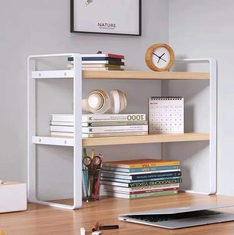 Shelf Desktop Organizer Storag - Letter Tray Desk ulasan dan harga