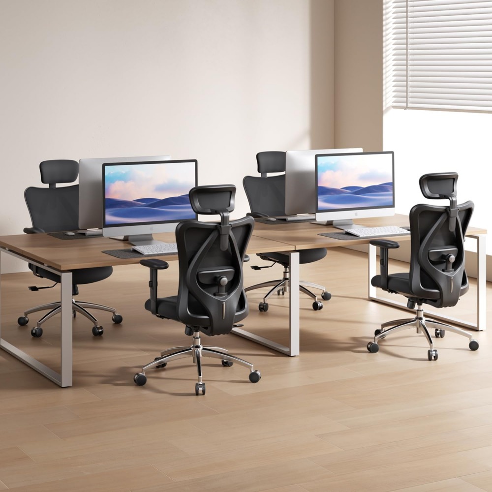 Ergonomic Mesh Desk Chair with - Home Office Chair ulasan dan harga