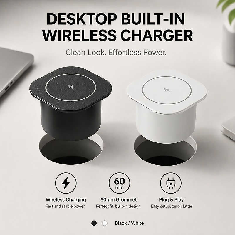 15W Built-in Wireless Charger  - Home Office Of Uk ulasan dan harga