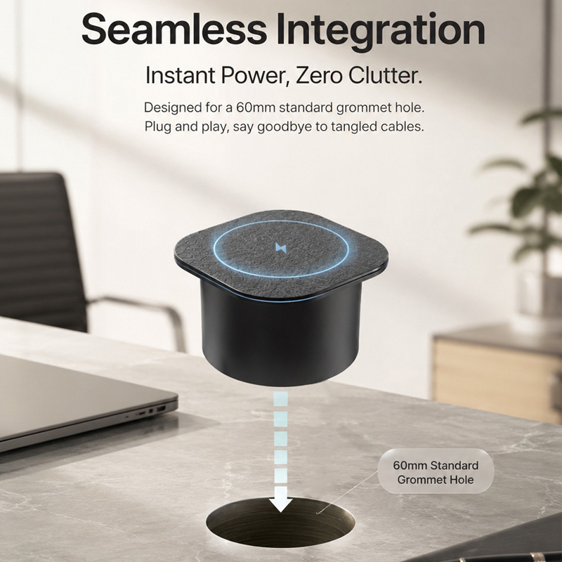 15W Built-in Wireless Charger  - Home Office Of Uk ulasan dan harga