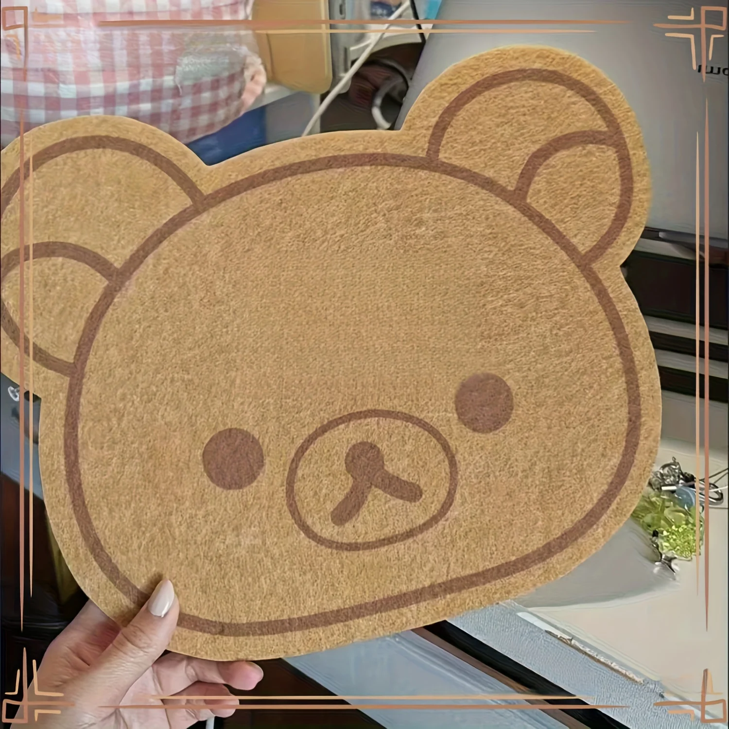 1/2Pcs Cute Bear-Shaped Pin Di - Letter Tray Desk ulasan dan harga