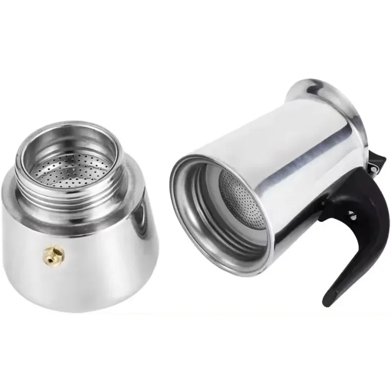 Italian Stainless Steel Moka C - Home Office Moka ulasan dan harga