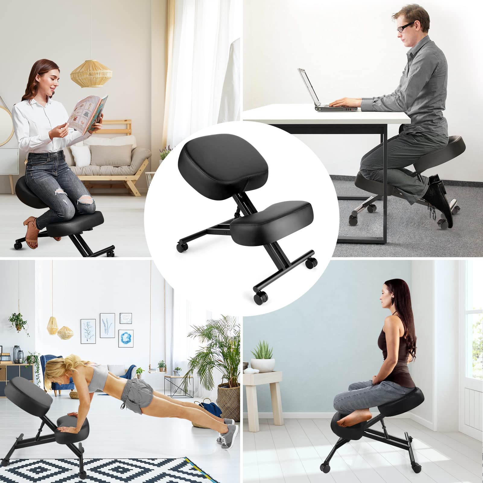 Kneeling Chair Ergonomic for O - Home Office Chair ulasan dan harga