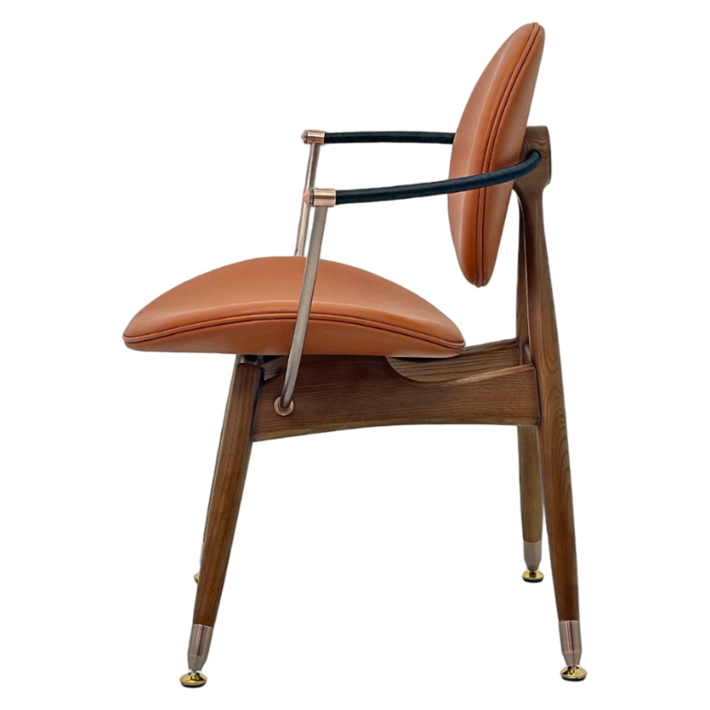 Retro Solid Wood Chair Ash Woo - Home Office Depot ulasan dan harga