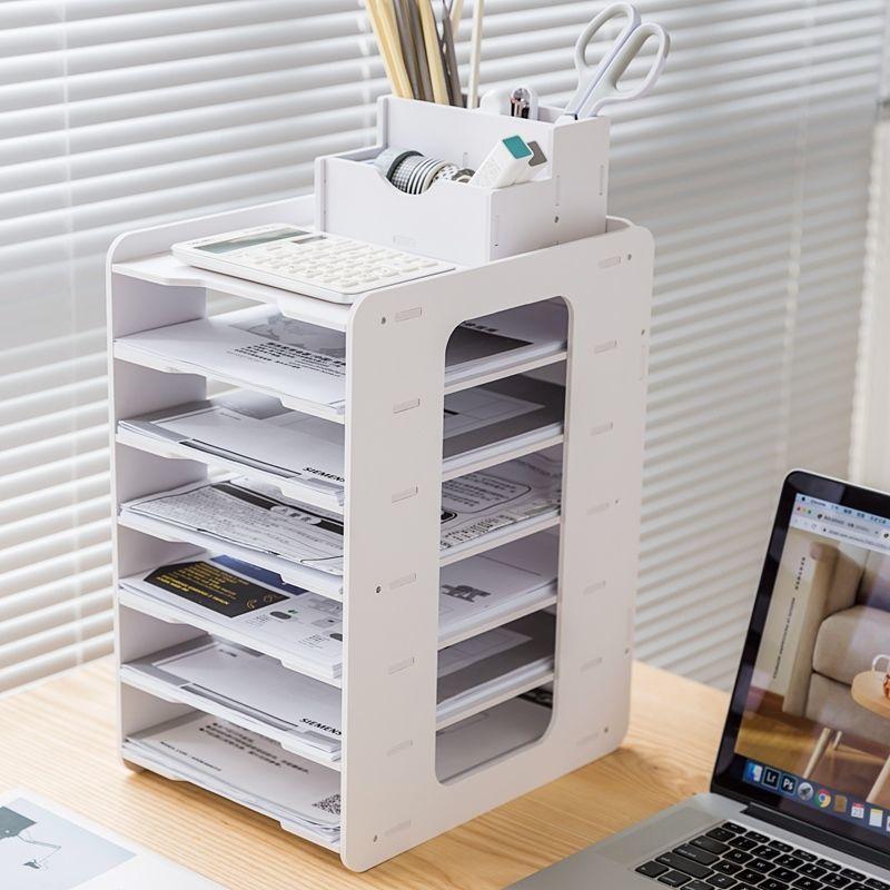 [G] A4 Paper Desktop Storage R - Letter Tray Desk ulasan dan harga