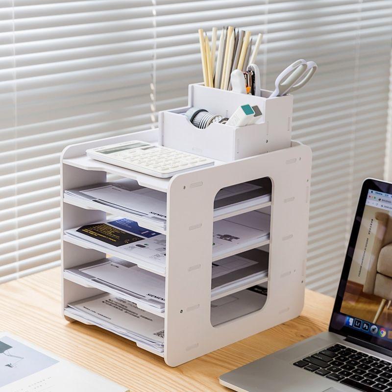 [G] A4 Paper Desktop Storage R - Letter Tray Desk ulasan dan harga