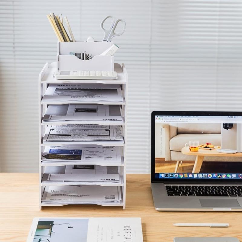 [G] A4 Paper Desktop Storage R - Letter Tray Desk ulasan dan harga