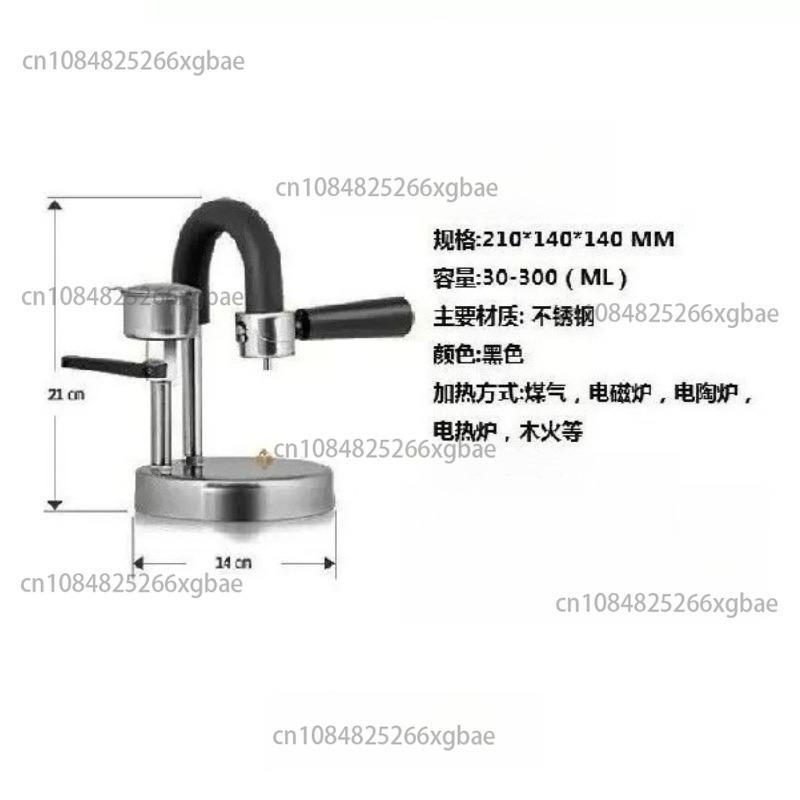 Stainless Steel Moka Pot Stove - Home Office Moka ulasan dan harga