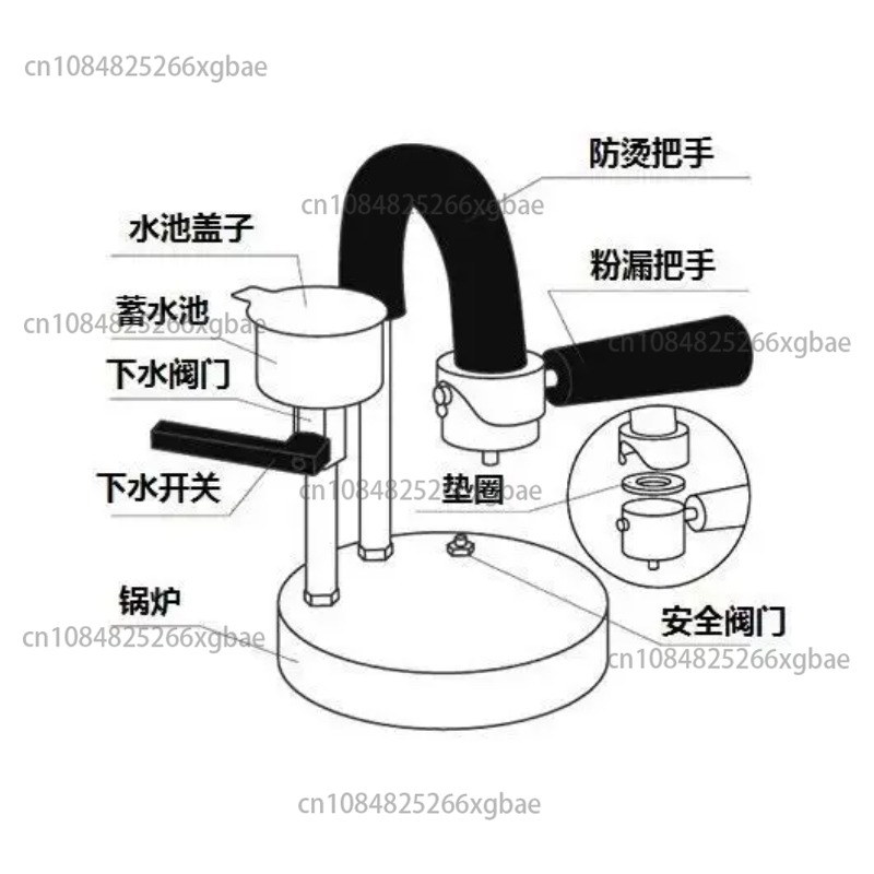 Stainless Steel Moka Pot Stove - Home Office Moka ulasan dan harga