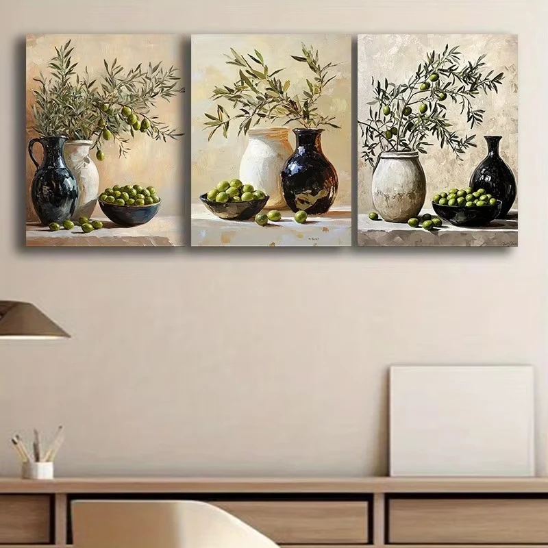 3pcs Summer Olive Branch Olive - Home Office Depot ulasan dan harga