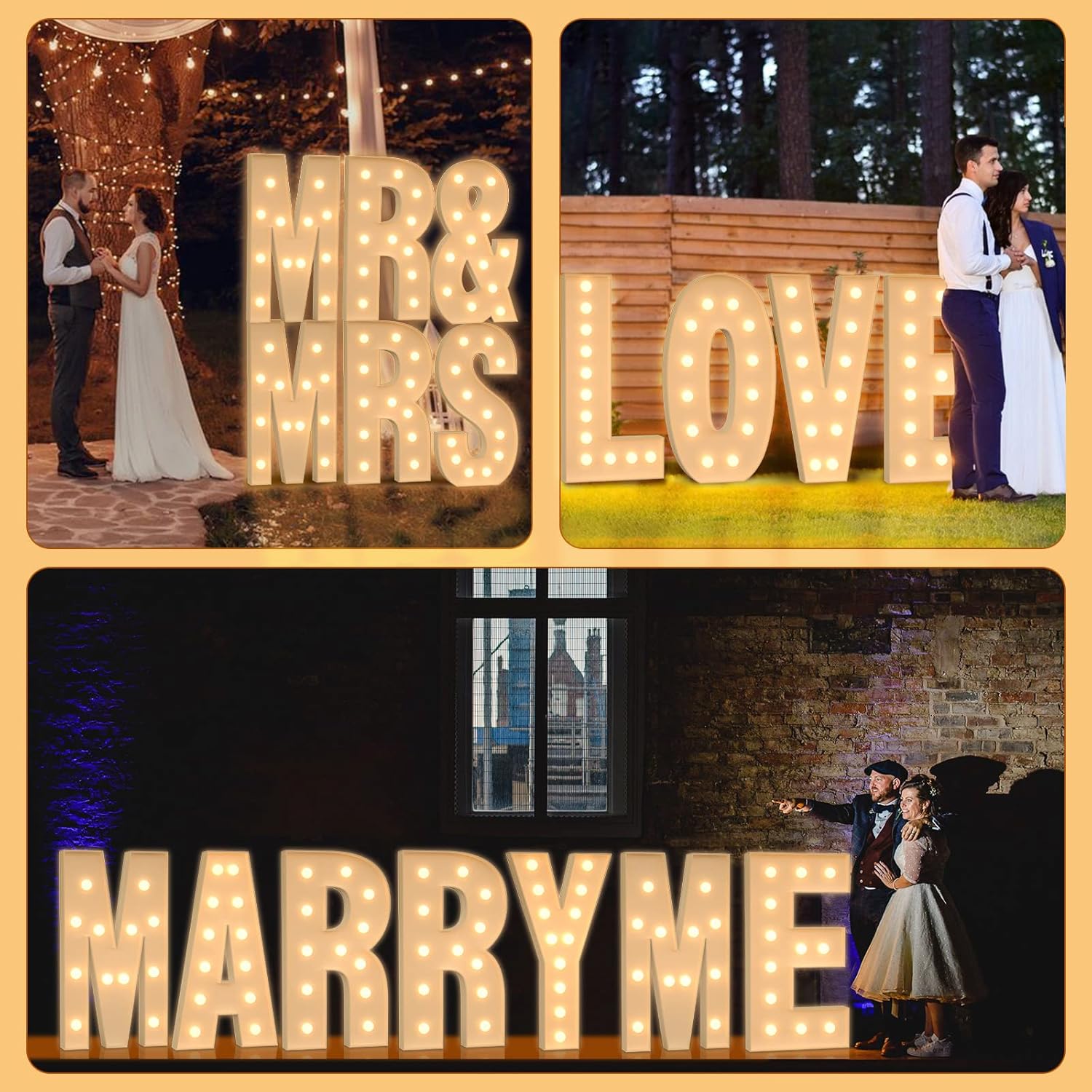 120CM DIY Marquee Letters Marq - Letter Tray Desk ulasan dan harga