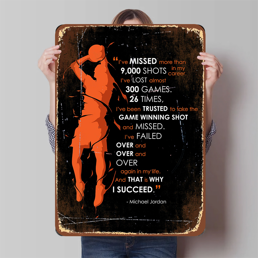 Michael Jordan Inspirational Q - Home Office Quotes ulasan dan harga