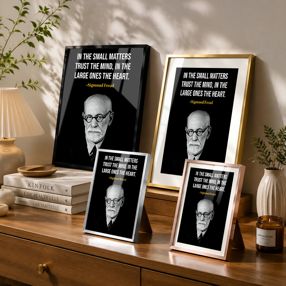 Sigmund Freud Quote Metal Post - Home Office Quotes ulasan dan harga