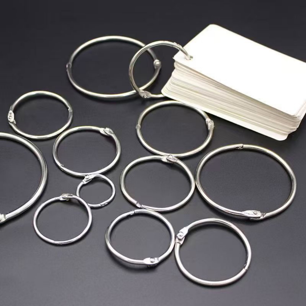 12PCS Metal Ring Binder Book R - Home Office Image ulasan dan harga