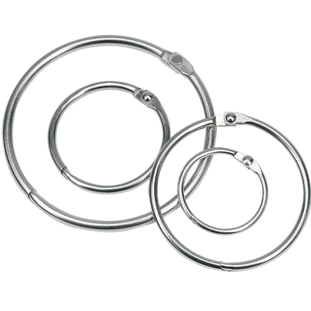 12PCS Metal Ring Binder Book R - Home Office Image ulasan dan harga