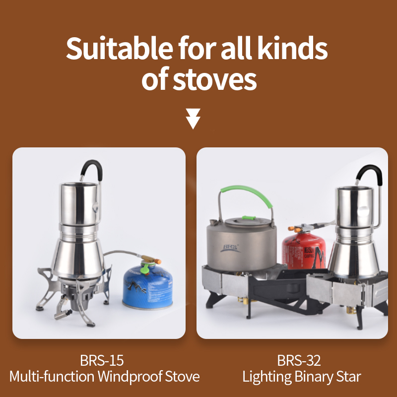 BRS Camping Stovetop Coffee Di - Home Office Moka ulasan dan harga