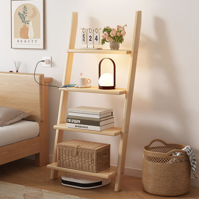 ‌Solid Wood Wall Shelf, Creati - Home Office Shed ulasan dan harga