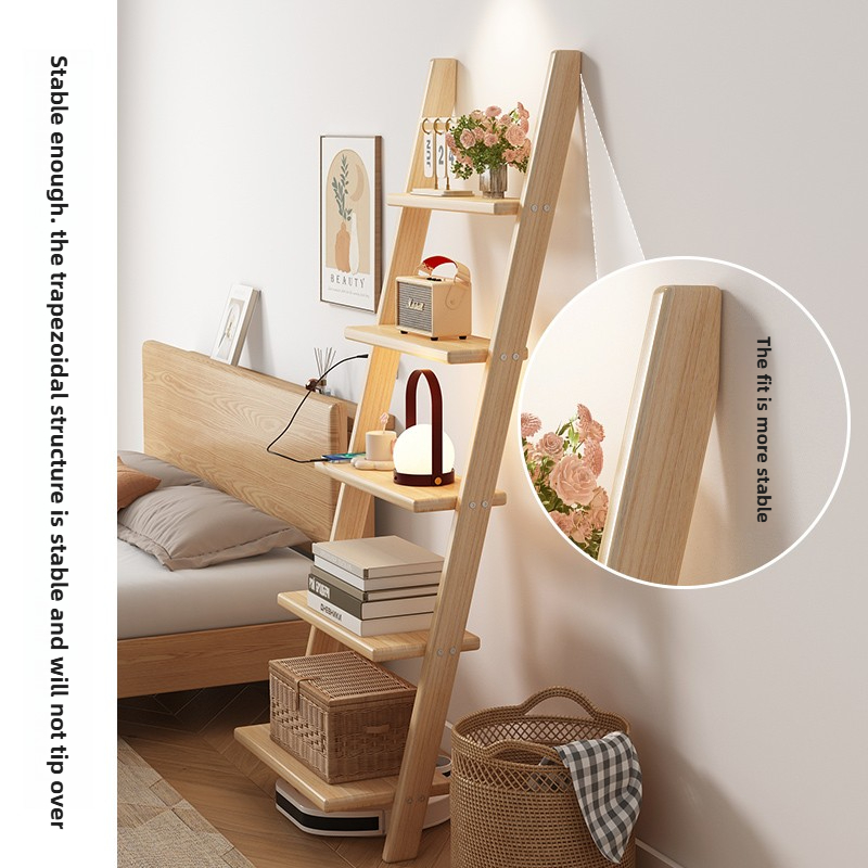 ‌Solid Wood Wall Shelf, Creati - Home Office Shed ulasan dan harga