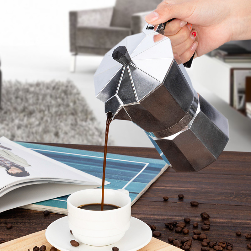 Aluminum Coffee Kettle Latte P - Home Office Moka ulasan dan harga
