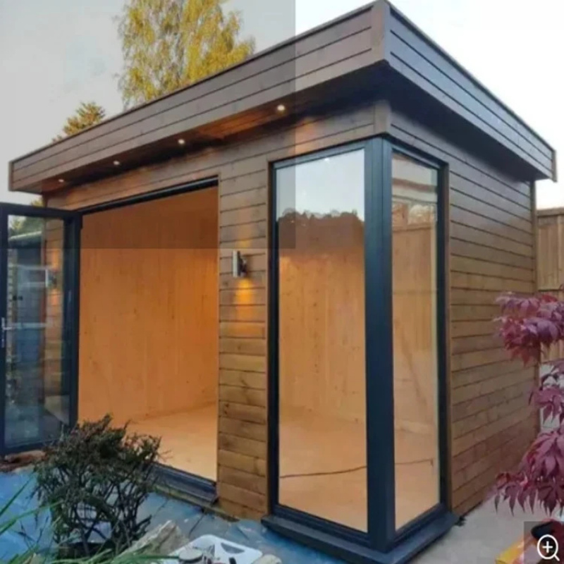 Wooden Fac Modern Prefried Bui - Home Office Shed ulasan dan harga