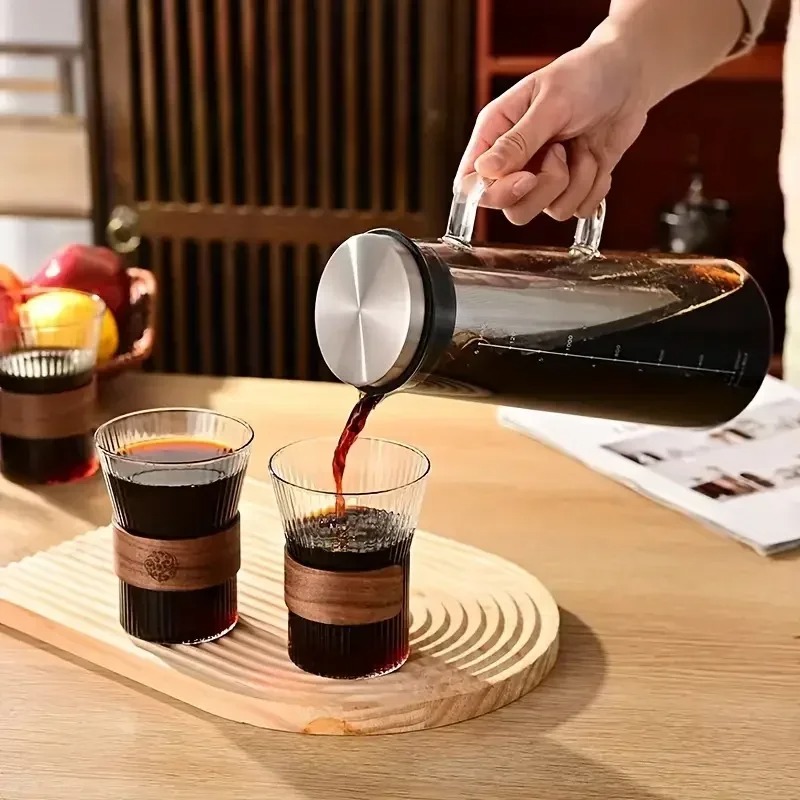 Glass Cold Brew Coffee Maker P - Home Office Moka ulasan dan harga